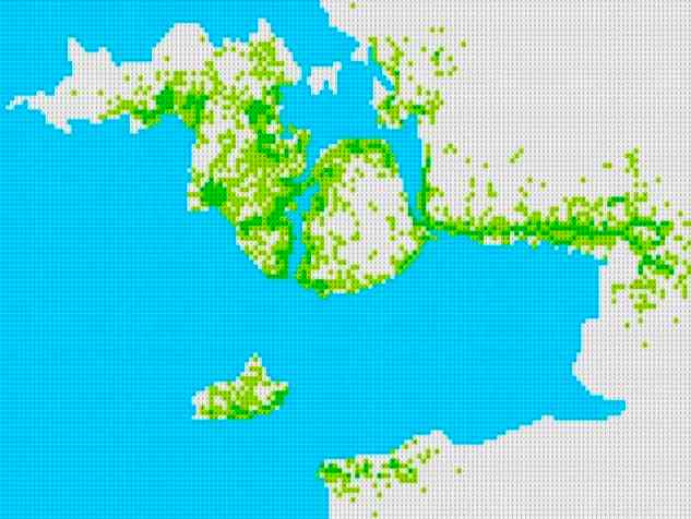 Video: population simulation